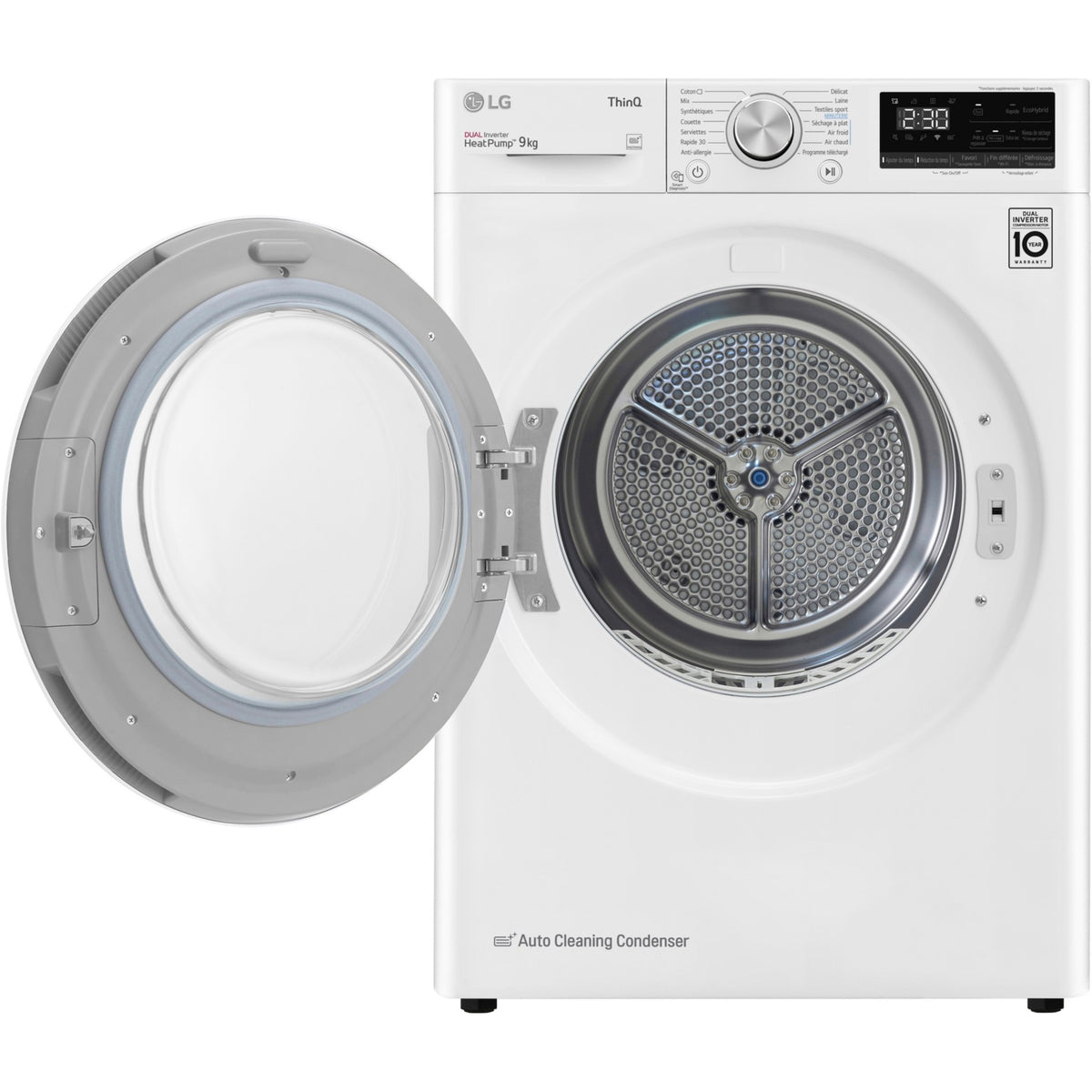 Sèche linge pompe à chaleur LG RH9V50WH