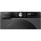 Lave linge hublot HISENSE WF3S9043BB3 - 9 kg - 1400 tr/min - Classe A - Moteur induction - Connecté wifi - Noir