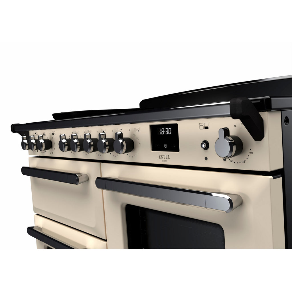 Piano de cuisson induction FALCON ESTEL DELUXE OCTAB IND 110 CM CREME PAST