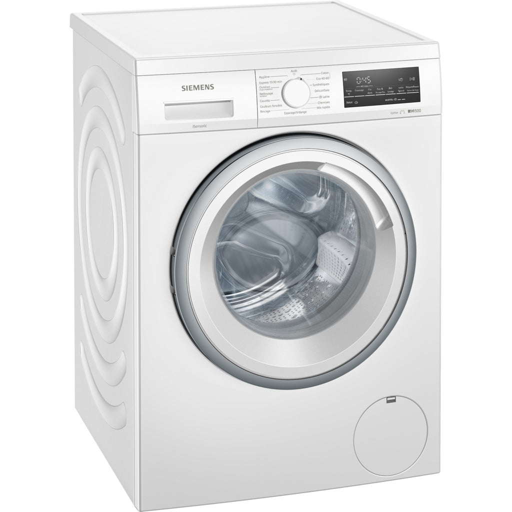 Lave linge hublot SIEMENS WU14UT60FR - 9 kg - 1400 tr/min - Classe A - Moteur induction