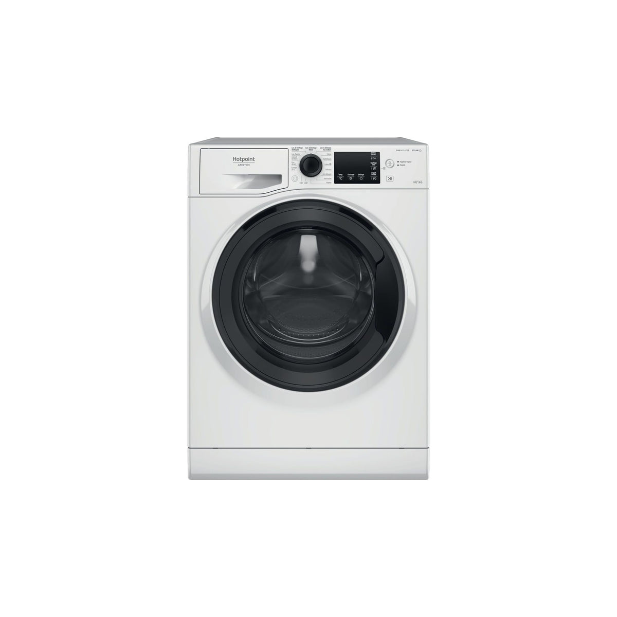Lave linge séchant hublot HOTPOINT NDB8635KFR
