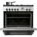 Piano de cuisson gaz FALCON PROFESSIONAL + FXP 90 MIXTE INOX