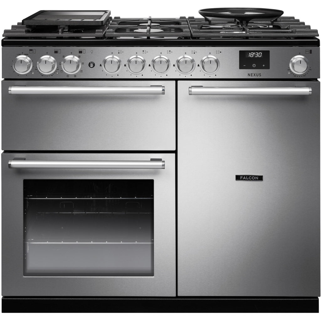 Piano de cuisson gaz FALCON NEXUS NGC TAB GAZ 100 CM INOX CHROME