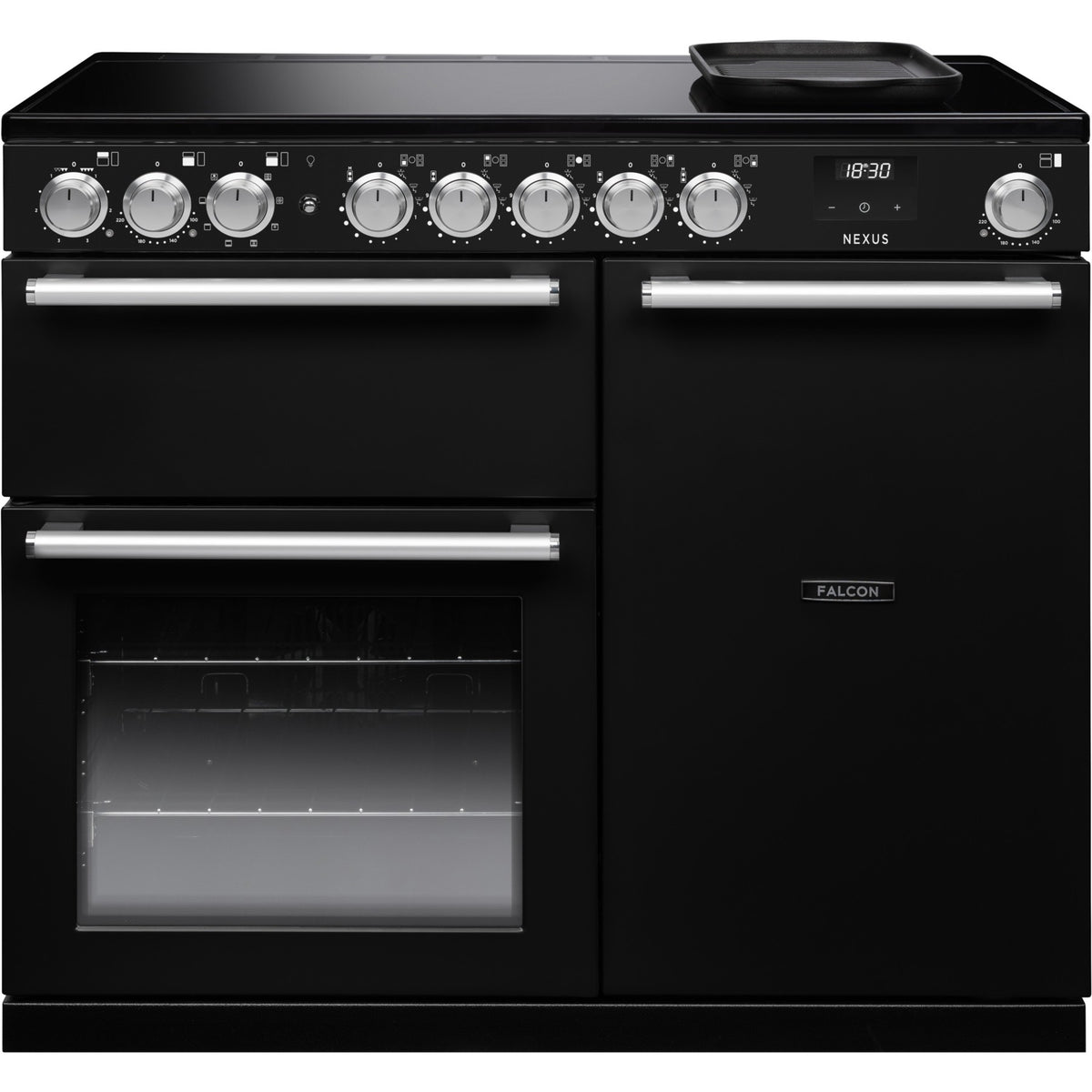 Piano de cuisson induction FALCON NEXUS NGC TAB IND 100 CM INOX CHROME