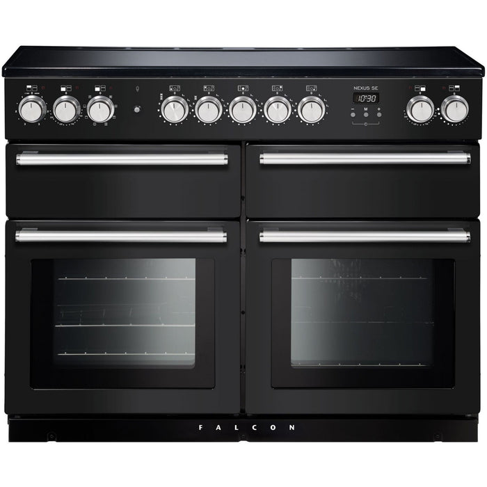 Piano de cuisson induction FALCON NEXUS SE 110 CHARBON Mat satiné CHROME