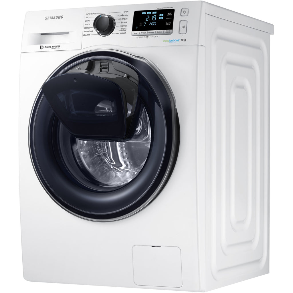 Lave linge hublot SAMSUNG ADD WASH WW80K6414QW Reconditionné