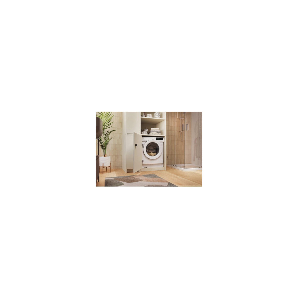 Lave linge hublot CANDY BC449M4D8J-S