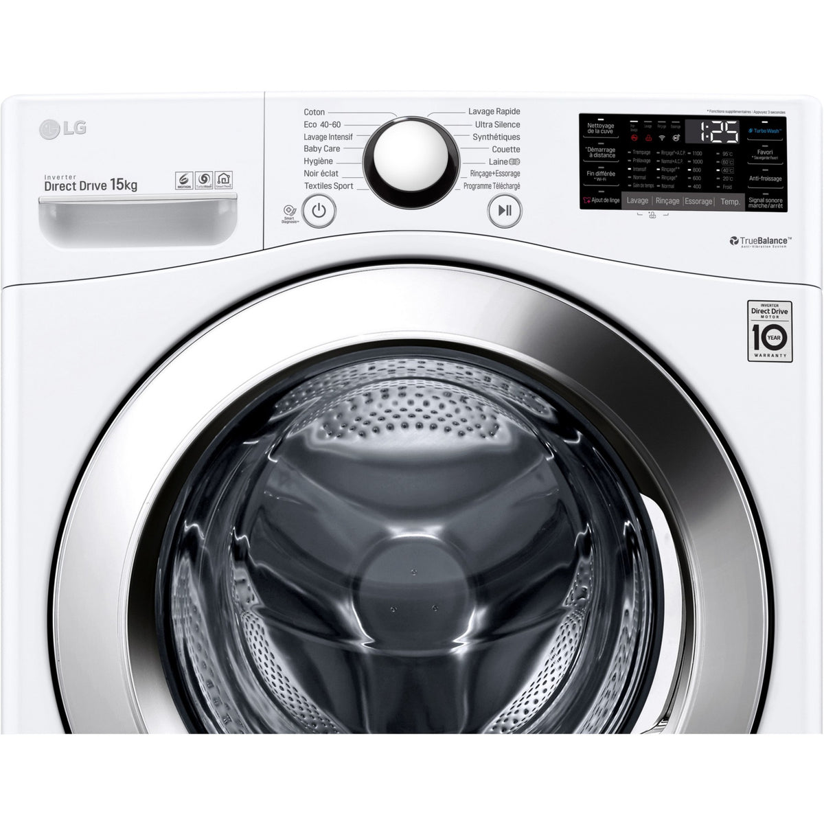 Lave linge hublot LG F51P12WH