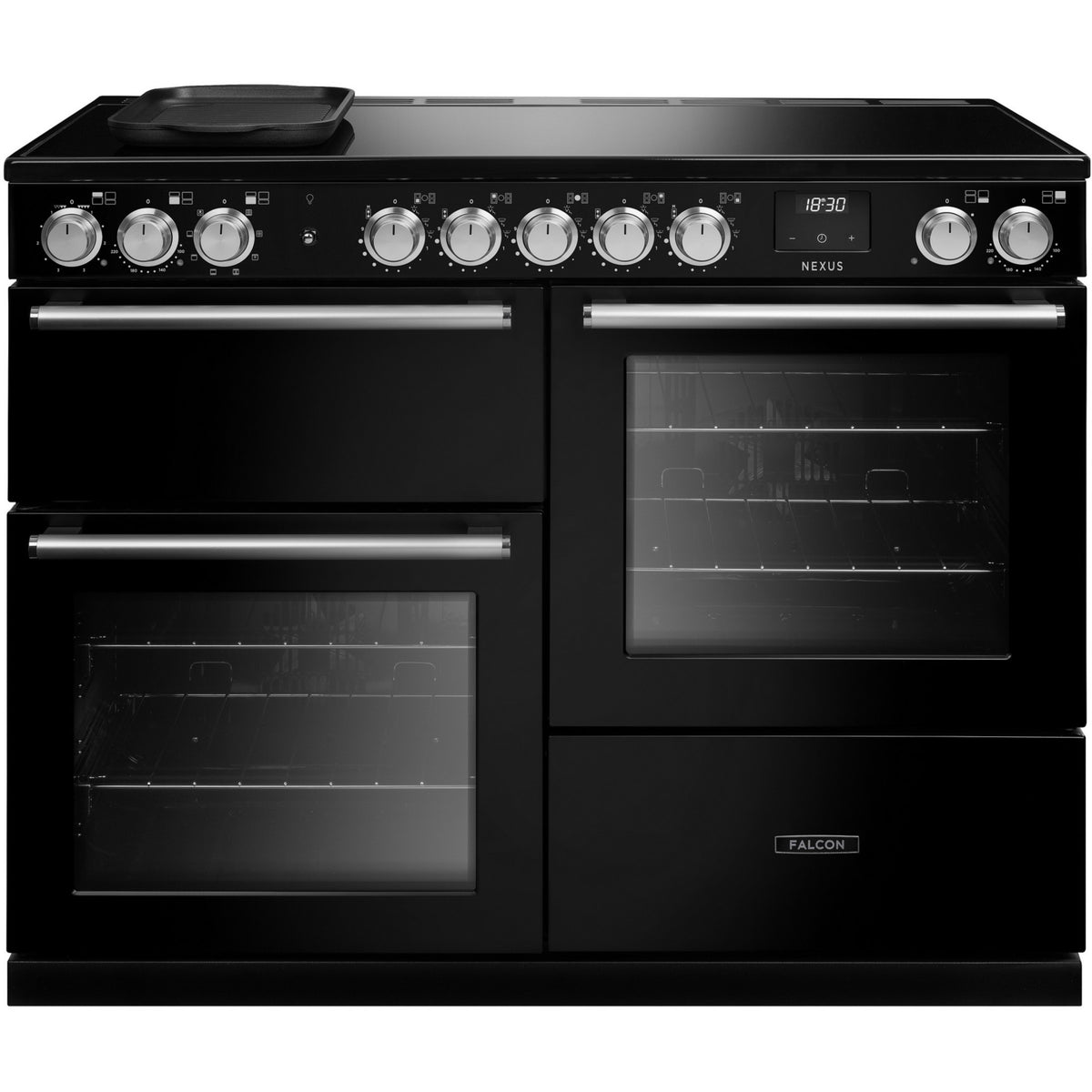 Piano de cuisson induction FALCON NEXUS NGC OC TAB IND 110 CM NOIR CHROME