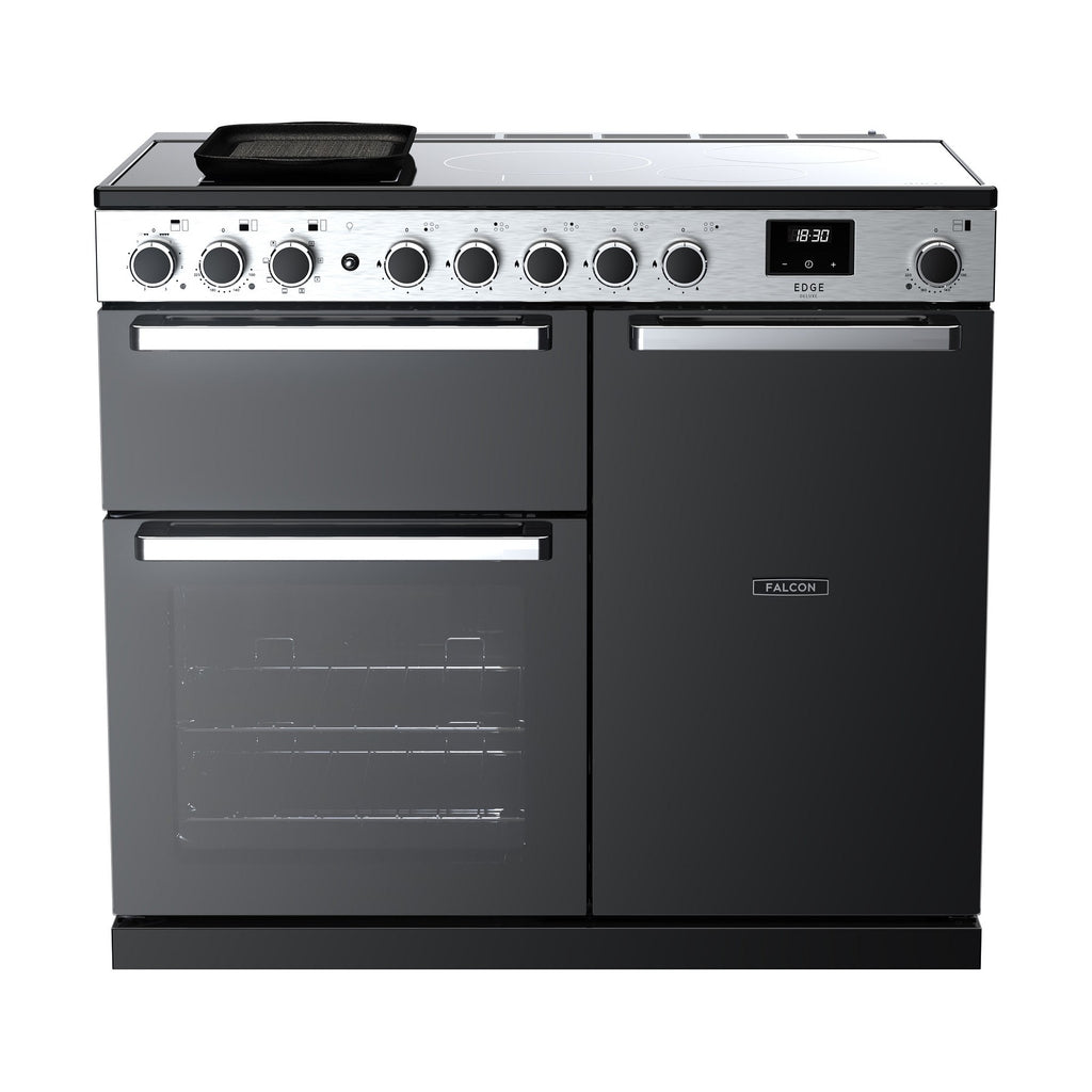 Piano de cuisson induction FALCON EDGE DELUXE TAB IND 100 CM VERRE NOIR C