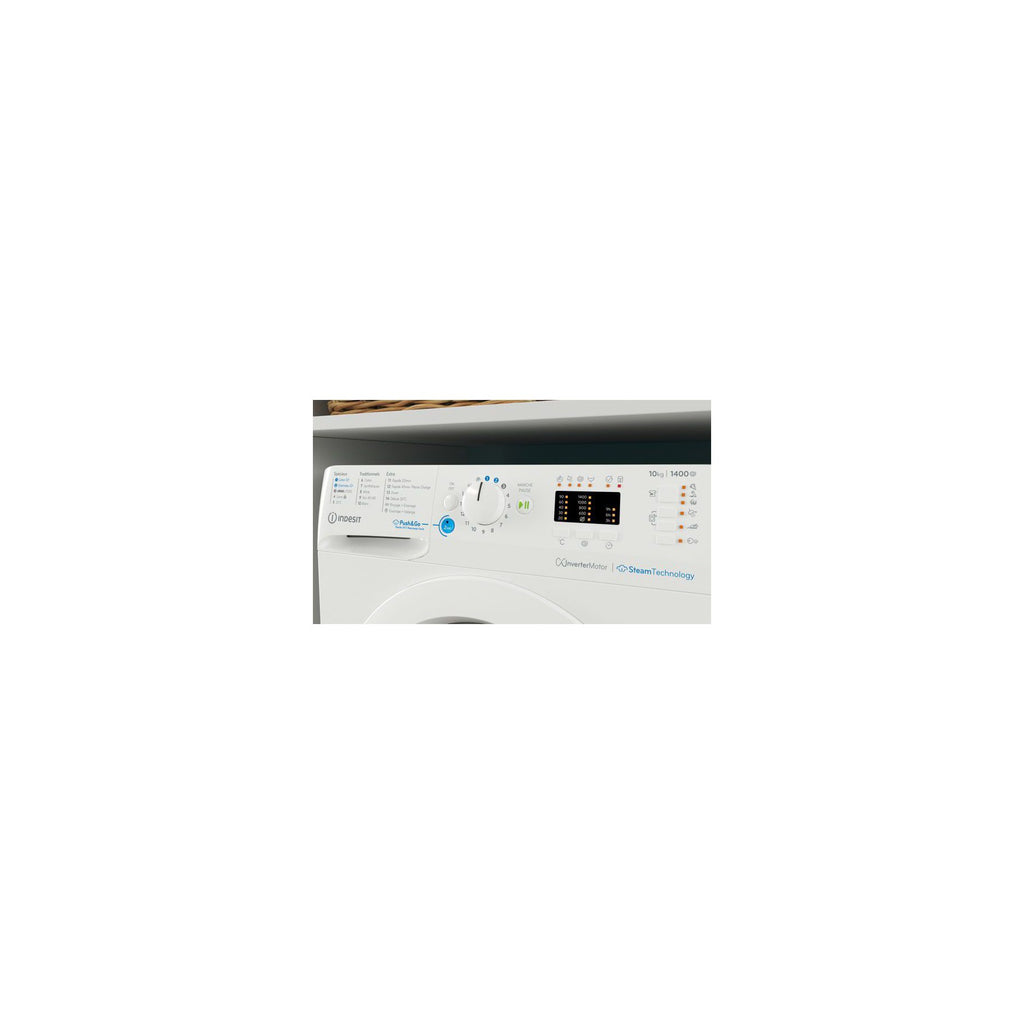 Lave linge hublot INDESIT BWA101496XWVFR