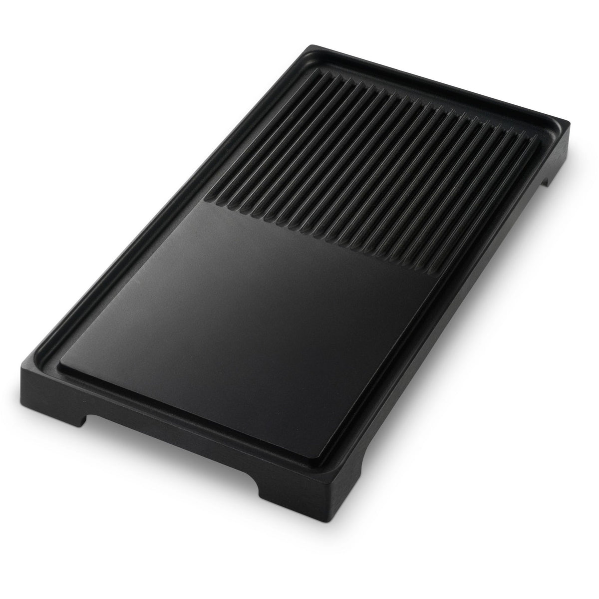 Piano de cuisson gaz FALCON Semi Pro MERCURY 110 NOIR MAT INOX POLI