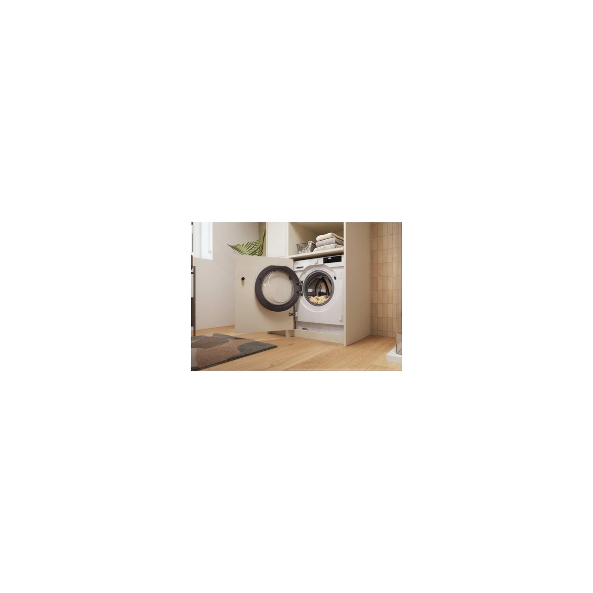 Lave linge hublot CANDY BC448M4D8J-S