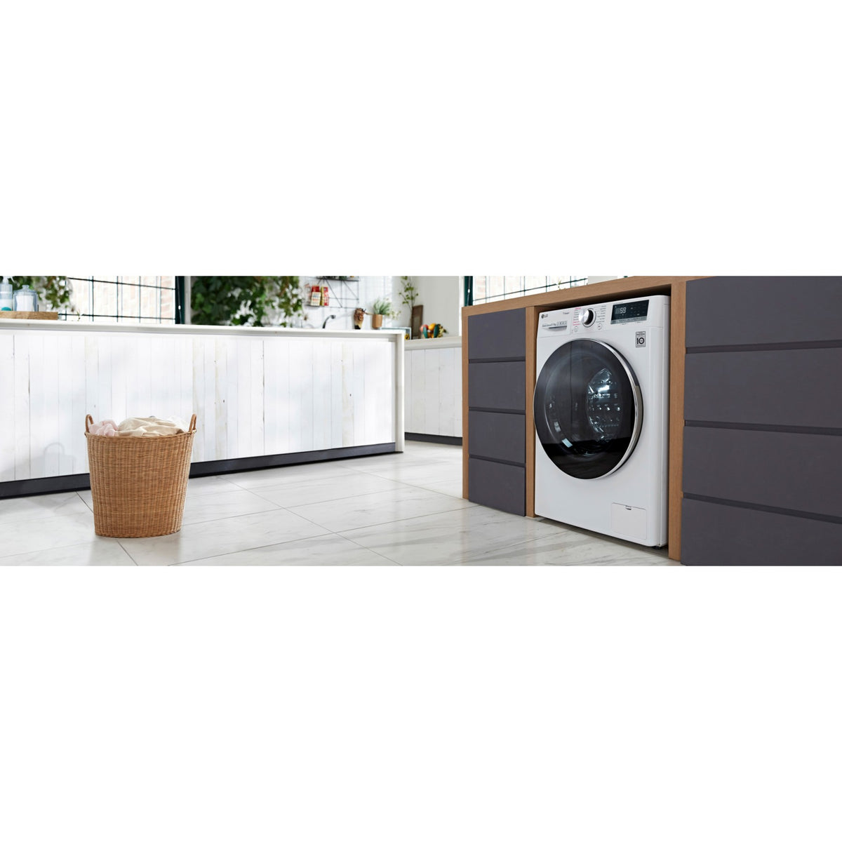 Lave linge séchant hublot LG F964V71WRHT Reconditionné