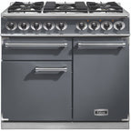 Piano de cuisson gaz FALCON Semi Pro DELUXE 100 ARDOISE NICKEL