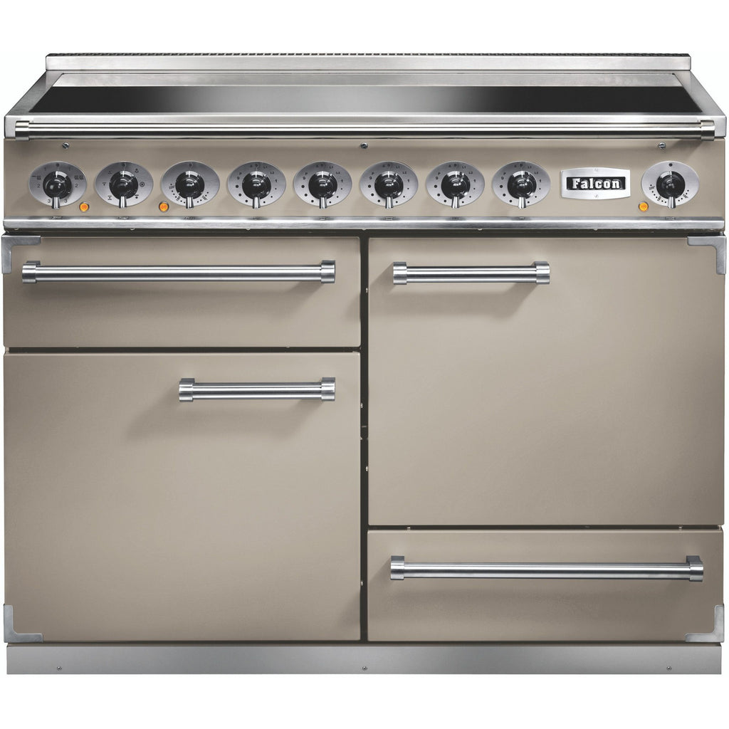 Piano de cuisson induction FALCON Semi Pro DELUXE 110 FAUVE NICKEL BROSSÉ