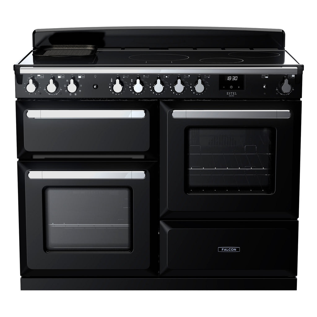 Piano de cuisson induction FALCON ESTEL DELUXE OCTAB IND 110 CM NOIR BRIL