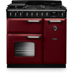 Piano de cuisson gaz FALCON NGC TAB GAZ 90 CM BORDEAUX CHROME