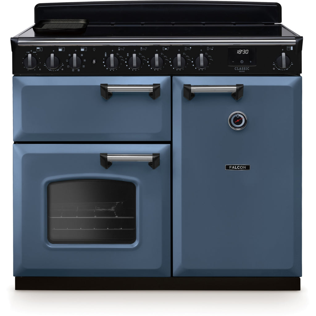 Piano de cuisson induction FALCON NGC TAB IND 100 CM ROCHE BLEUE CHROME