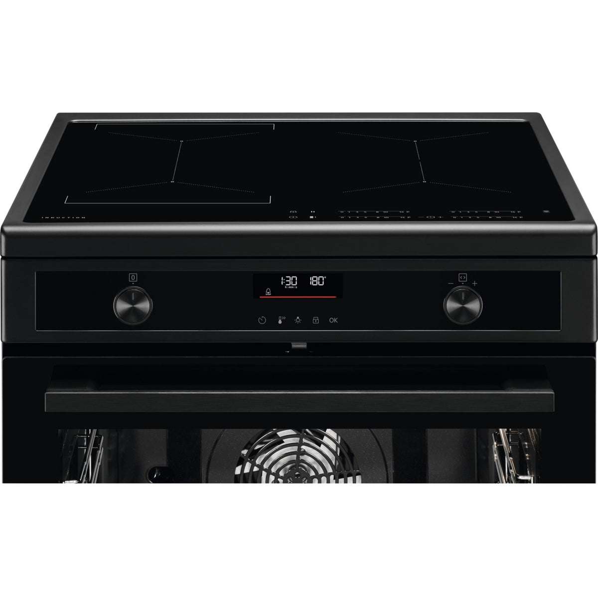 Cuisinière induction AEG CIB6490APB Pyrolyse