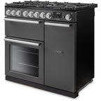 Piano de cuisson gaz FALCON NEXUS NGC TAB GAZ 90 CM ARDOISE CHROME