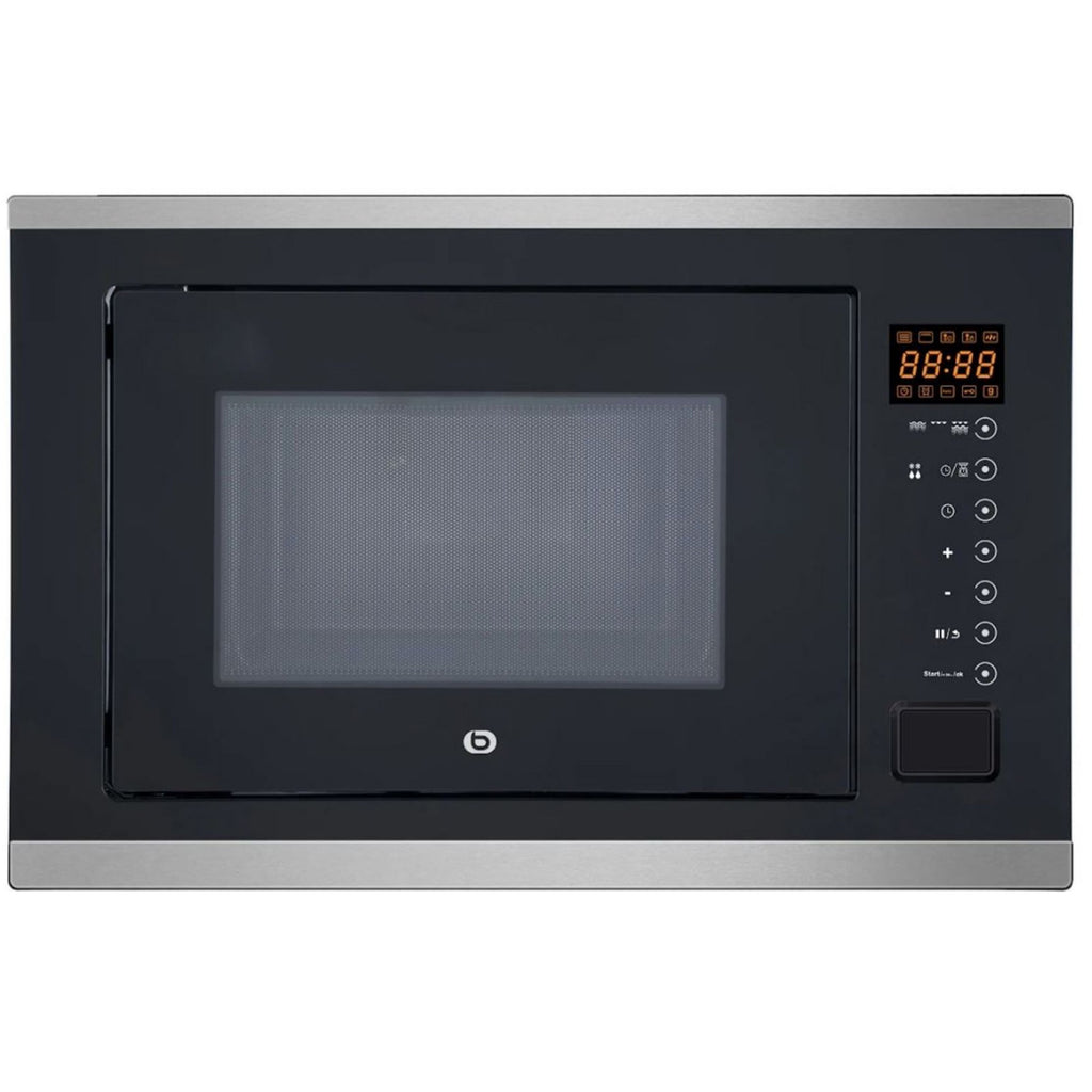 Four encastrable ESSENTIELB EFMP 105i2 - Pyrolyse - Chaleur pulsée - Porte froide - Rails télescopiques + Micro ondes grill encastrable ESSENTIELB EMEG253n Grill