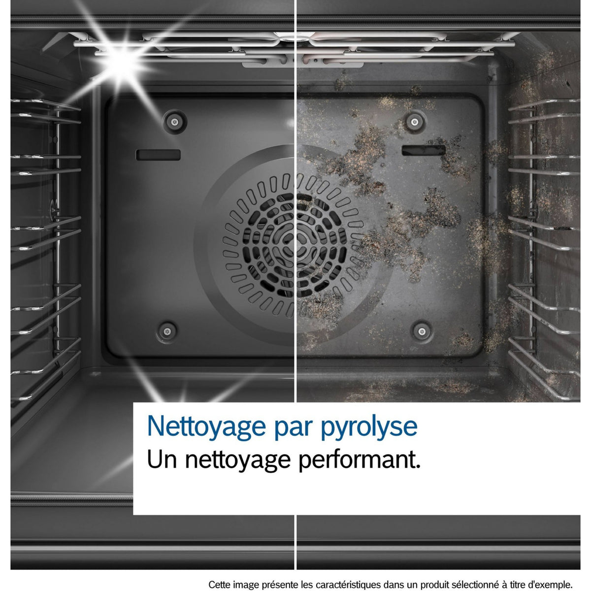Four encastrable BOSCH HBA572BB4 - Pyrolyse - Chaleur tournante pulsée - Porte froide - 10 Programmes Auto