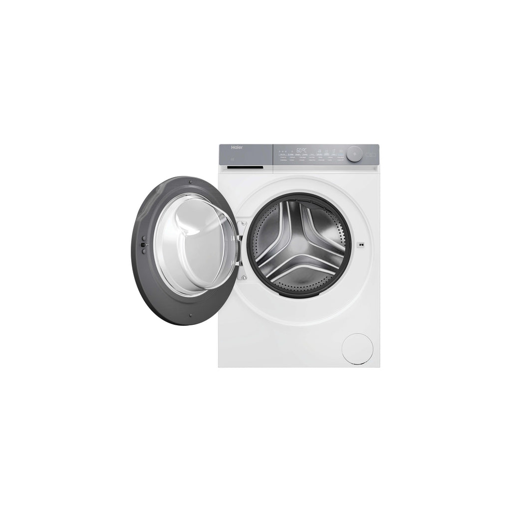 Lave linge hublot HAIER HW100-B14367U-FR - 10 kg - 1400 tr/min - Classe A - Moteur induction direct drive - Connecté