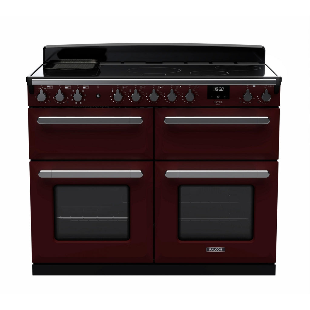 Piano de cuisson induction FALCON ESTEL DELUXE BCTAB IND 110 CM BORDEAUX C