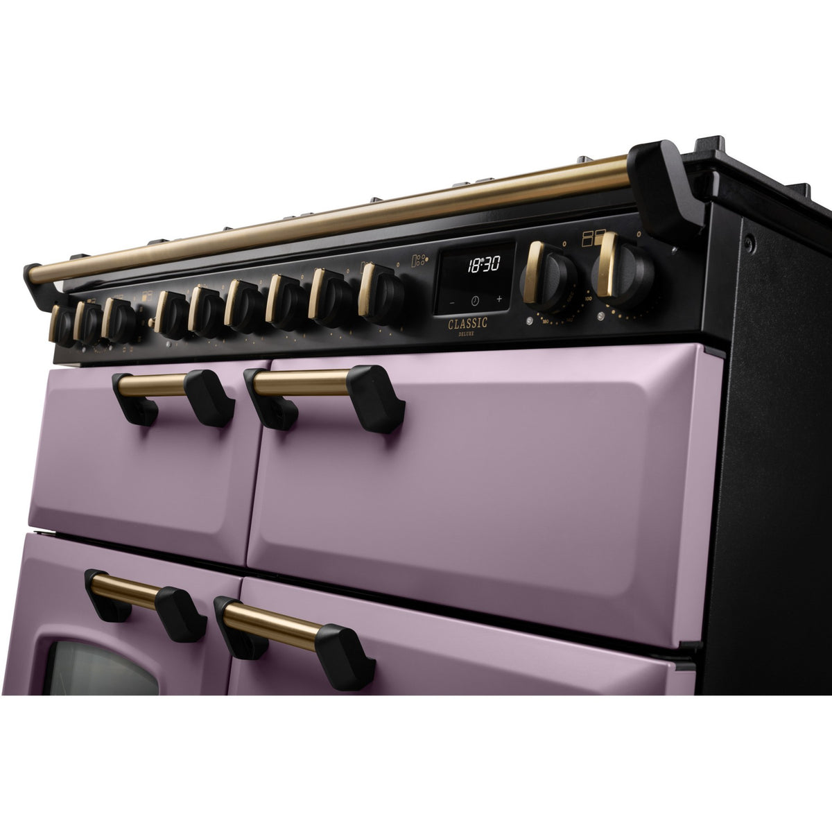 Piano de cuisson mixte FALCON NGC TAB MIX 110 CM PARME LAITON ANTIQUE