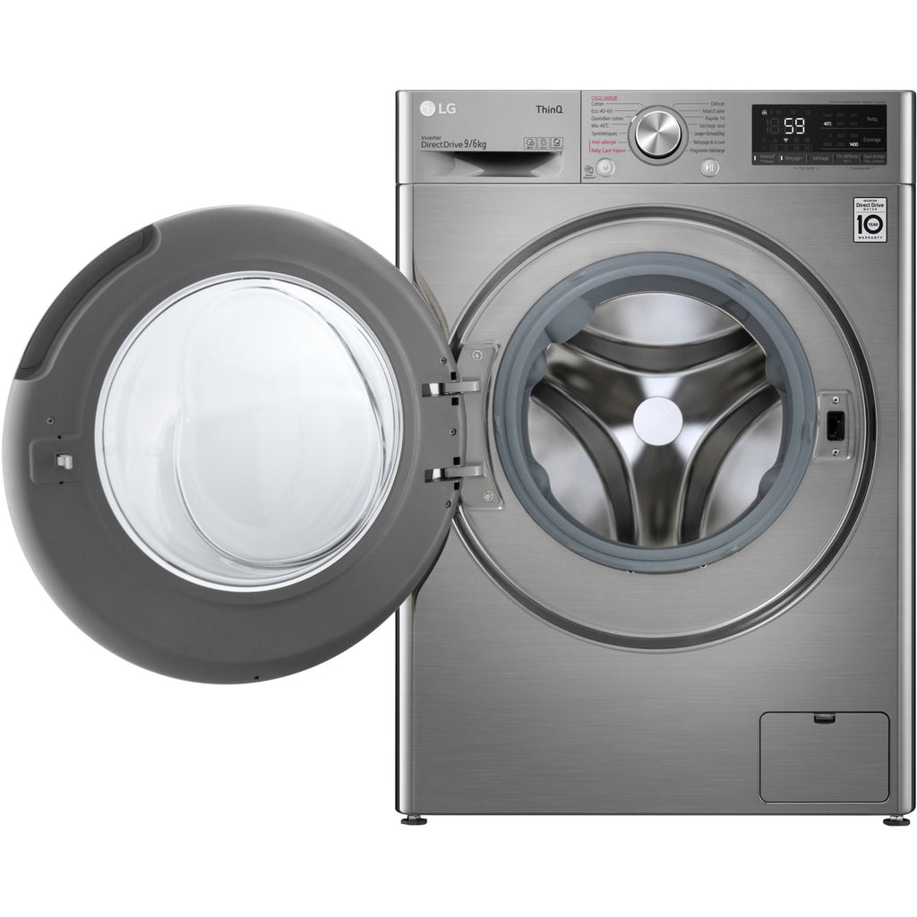 Lave linge séchant hublot LG F964V42IXRS Reconditionné