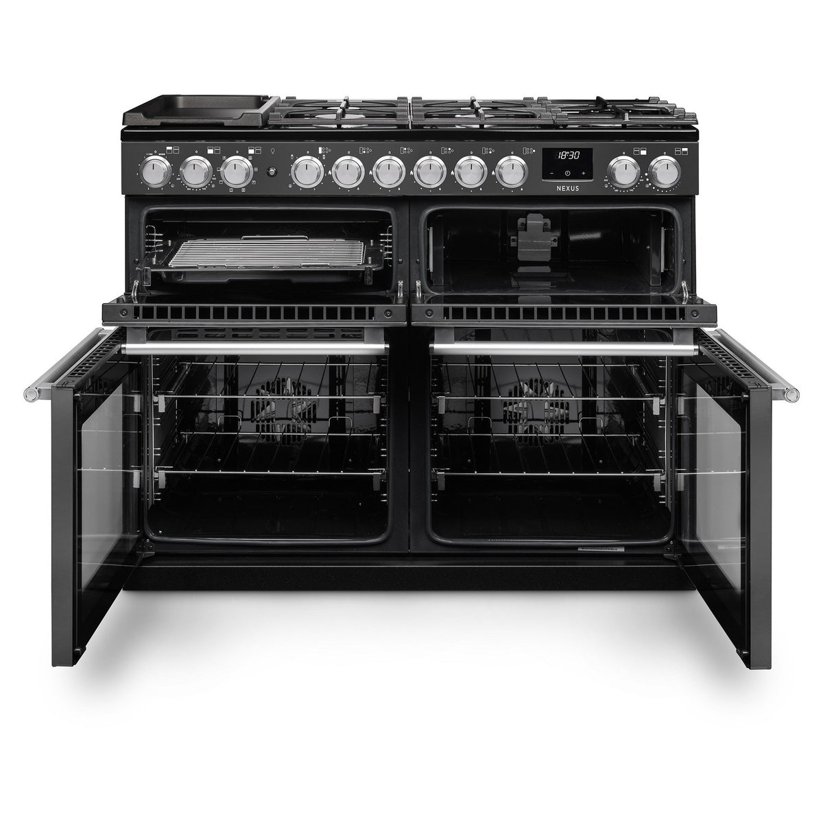 Piano de cuisson mixte FALCON NEXUS NGC BC TAB MIX 110 CM ARDOISE CHR