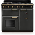 Piano de cuisson gaz FALCON NGC TAB GAZ 100 CM ARDOISE LAITON ANTIQU