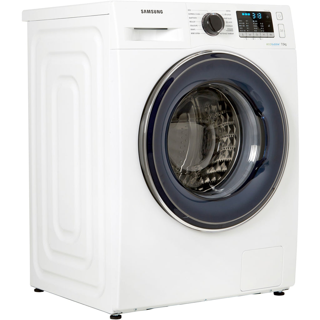 Lave linge hublot SAMSUNG EX WW70J5555FW Eco Bubble Reconditionné