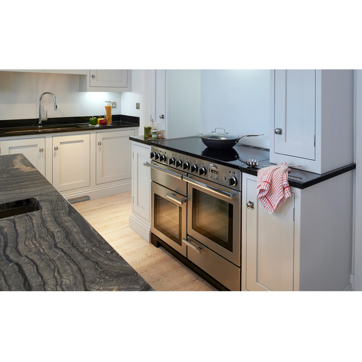 Piano de cuisson induction FALCON PRO DELUX110 INDUC INOX/CHROME