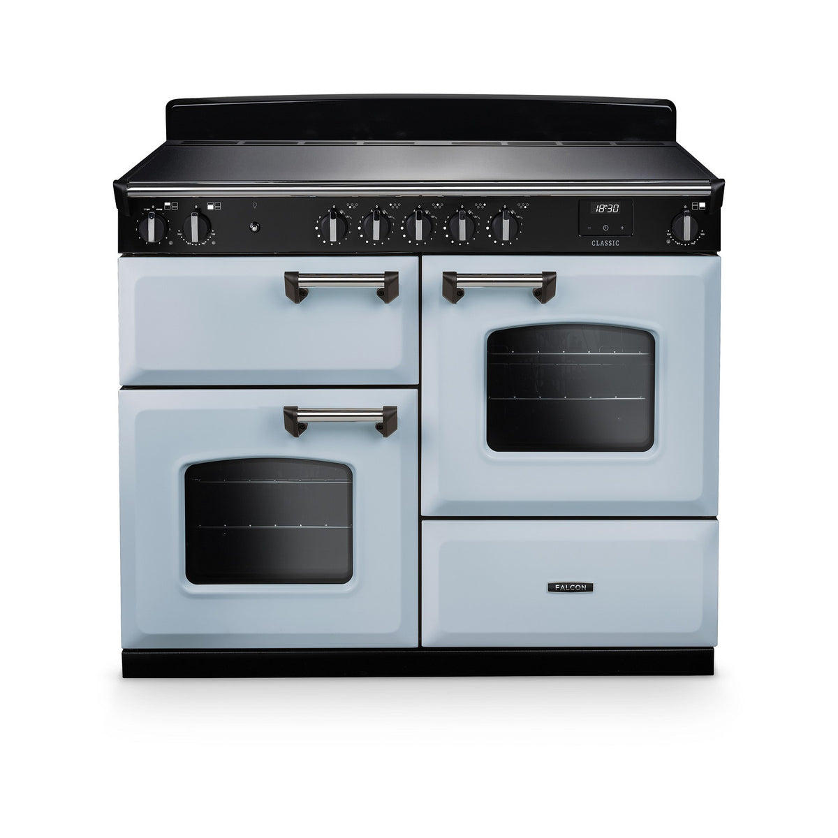 Piano de cuisson induction FALCON NGC OC TAB IND 110 CM BLEU PASTEL CHROME