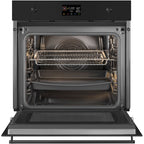 Four micro onde combiné SMEG SO6302M2N - Hydrolyse - Porte froide - Rails télescopiques