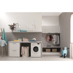 Lave linge hublot INDESIT BWEW81284XWFRN Reconditionné