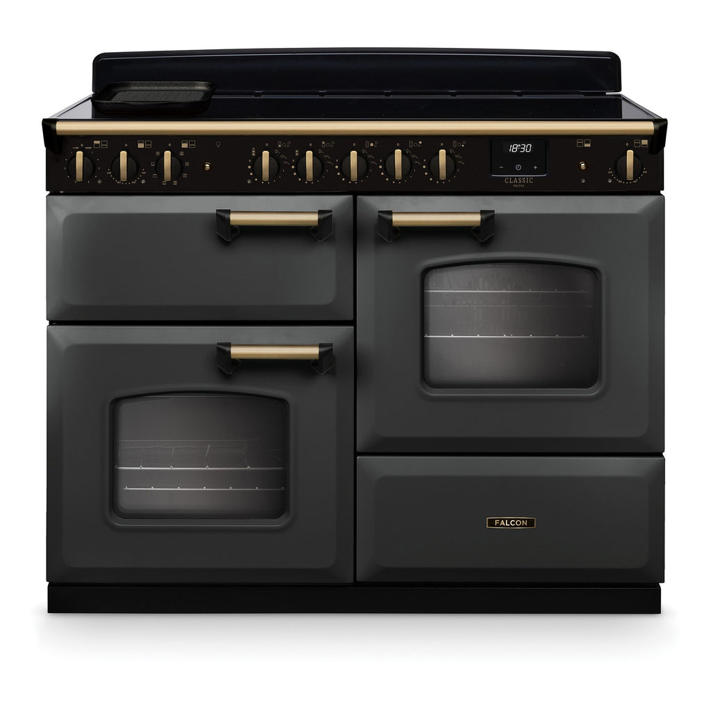 Piano de cuisson induction FALCON NGC TAB IND 110 CM ARDOISE LAITON ANTIQU