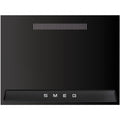 Crédence SMEG credence 90 cm noire KIT1TR9N