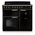 Piano de cuisson induction FALCON NGC TAB IND 100 CM NOIR LAITON ANTIQUE