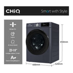 Lave linge hublot CHIQ CFL80-14586IM3XA