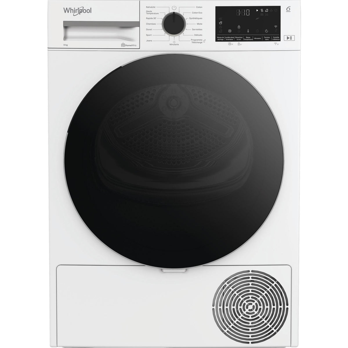 Sèche linge pompe à chaleur WHIRLPOOL CWD93MWBSFRX