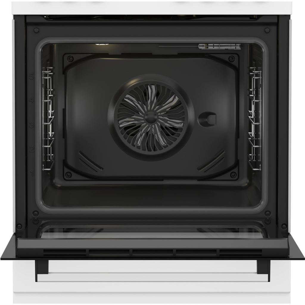 Cuisinière vitrocéramique BEKO FBE67100GWS