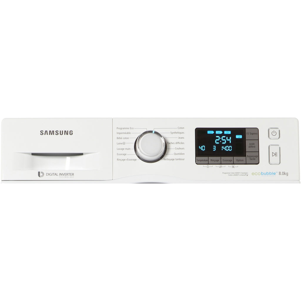 Lave linge hublot SAMSUNG WF80F5E3U4W Reconditionné