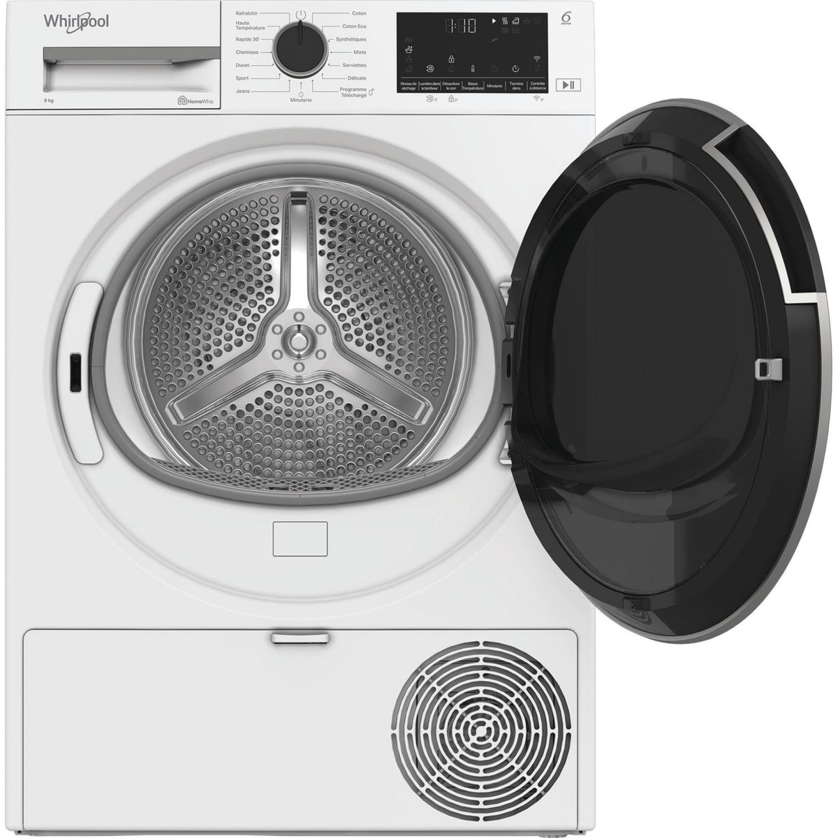 Sèche linge pompe à chaleur WHIRLPOOL CWD93MWBSFRX