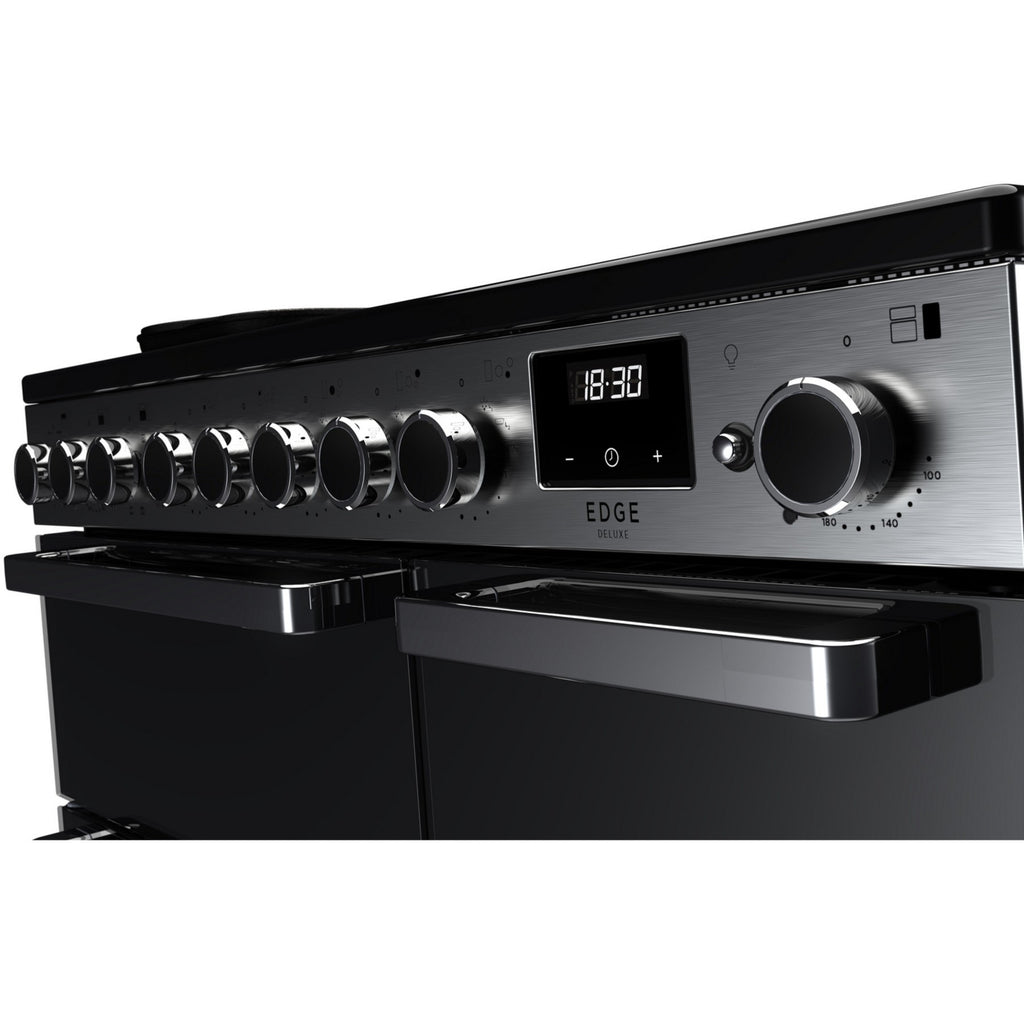 Piano de cuisson induction FALCON EDGE DELUXE TAB IND 90 CM VERRE NOIR CH