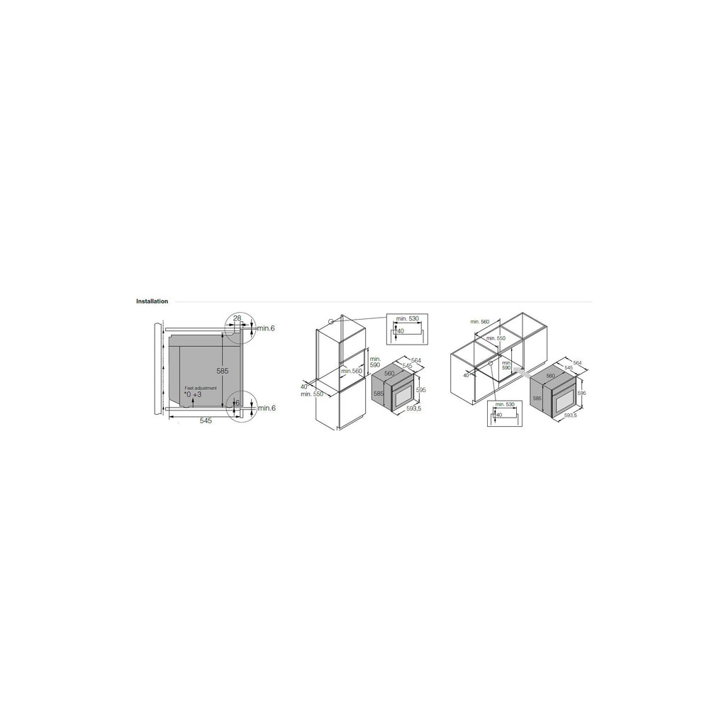 Four encastrable fonction vapeur ASKO OCS56BGH - Chaleur tournante - Combiné vapeur - Hydrolyse - Porte froide - Écran tactile