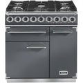 Piano de cuisson gaz FALCON Semi Pro DELUXE 90 ARDOISE NICKEL