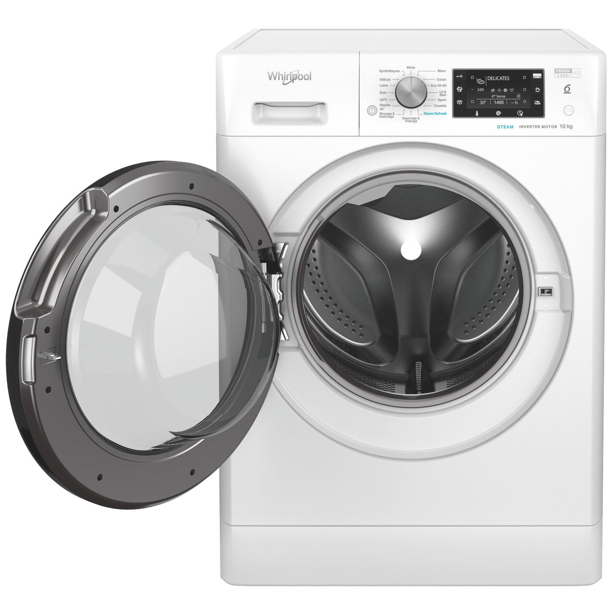 Lave linge hublot WHIRLPOOL FFDB10489BVFR - 10 kg - 1400 tr/min - Classe A - Moteur induction
